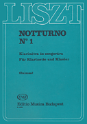 cover for Notturno No1 Clarinet Piano