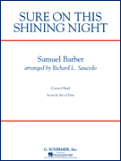 cover for Sure On This Shining Night - Full Score