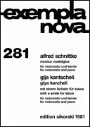 cover for Alfred Schnittke - Musica Nostalgica and Giya Kancheli - With a Smile for Slava