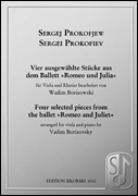 cover for Sergei Prokofiev - Four Selected Pieces from the Ballet Romeo and Juliet