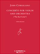 cover for Concerto for Violin and Orchestra (The Red Violin)