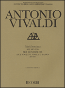 cover for Antonio Vivaldi - Nisi Dominus