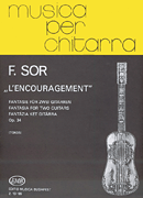 cover for L'encouragement Fantasia For Two 2 Guitars