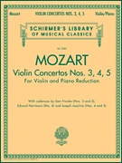 cover for Violin Concertos Nos. 3, 4, 5
