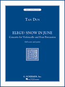 cover for Elegy: Snow in June