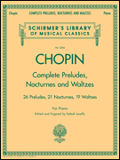 cover for Complete Preludes, Nocturnes & Waltzes