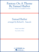 cover for Fantasy on a Theme by Samuel Barber
