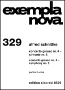 cover for Concerto Grosso No. 4 & Symphony No. 5