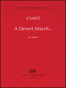 cover for A Desert March...