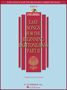 cover for Easy Songs for the Beginning Baritone/Bass - Part II