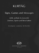 cover for Signs, Games and Messages for String Trio