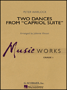 cover for Two Dances from Capriol Suite