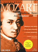 cover for Mozart Arias for Baritone and Bass