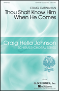 cover for Thou Shalt Know Him When He Comes