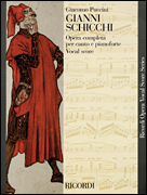 cover for Gianni Schicchi