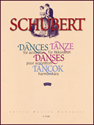 cover for Dances for Accordion