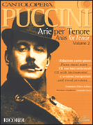 cover for Cantolopera: Puccini Arias for Tenor Volume 2