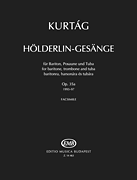 cover for Hölderlin-Gesänge, Op. 35a