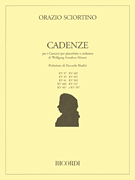 cover for Cadenzas to Mozart Piano Concertos