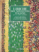 cover for Italian Art Songs of the 20th Century