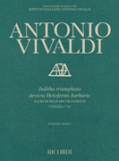 cover for Juditha Triumphans Devicta Holofernis Barbarie RV 644