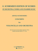 cover for Concerto for Cello & Orchestra