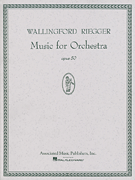 cover for Music for Orchestra, Op. 50