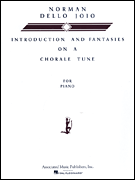 cover for Introduction and Fantasies on a Chorale Tune