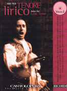 cover for Arias for Lyric Tenor - Vol. 2