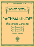 cover for Three Piano Concertos: Nos. 1, 2, and 3