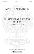 cover for Shakespeare Songs, Book VI