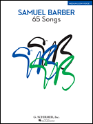 cover for Samuel Barber: 65 Songs
