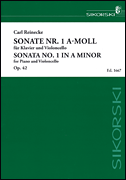 cover for Sonata No. 1 in A minor, Op. 42