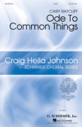 cover for Ode to Common Things