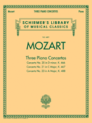 cover for Mozart - 3 Piano Concertos