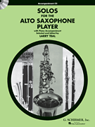 cover for Solos for the Alto Saxophone Player