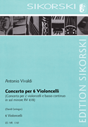 cover for Concerto for Six Violoncellos