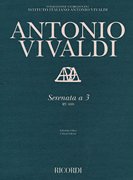 cover for Serenata a 3, RV 690