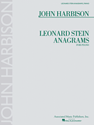 cover for Leonard Stein Anagrams