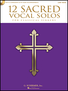 cover for 12 Sacred Vocal Solos for Classical Singers