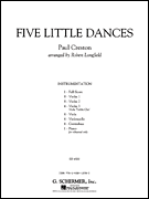 cover for Five Little Dances - Full Score