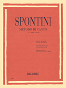 cover for Gaspare Spontini - Singing Method
