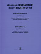 cover for Sinfonietta (quartet No. 8 Arranged For Str Orch And Timpani) Score And Parts