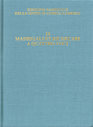 cover for Madrigali et ricercari [...] a quattro voci - Critical Edition of the Works of Andrea Gabrieli, V.14