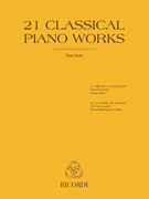 cover for 21 Classical Piano Works