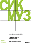 cover for Mieczyslaw Weinberg - 24 Preludes
