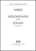 cover for Sonata for Solo Violin