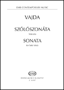 cover for Sonata for Solo Viola