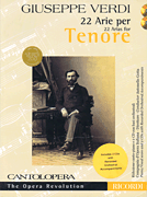 cover for Verdi: 22 Arias for Tenor
