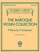 cover for The Baroque Violin Collection - 9 Pieces by 9 Composers